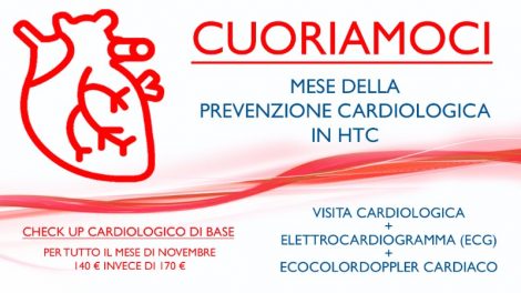 Check up cardiologico a prezzo scontato per tutto il mese di Novembre - Guarda il video