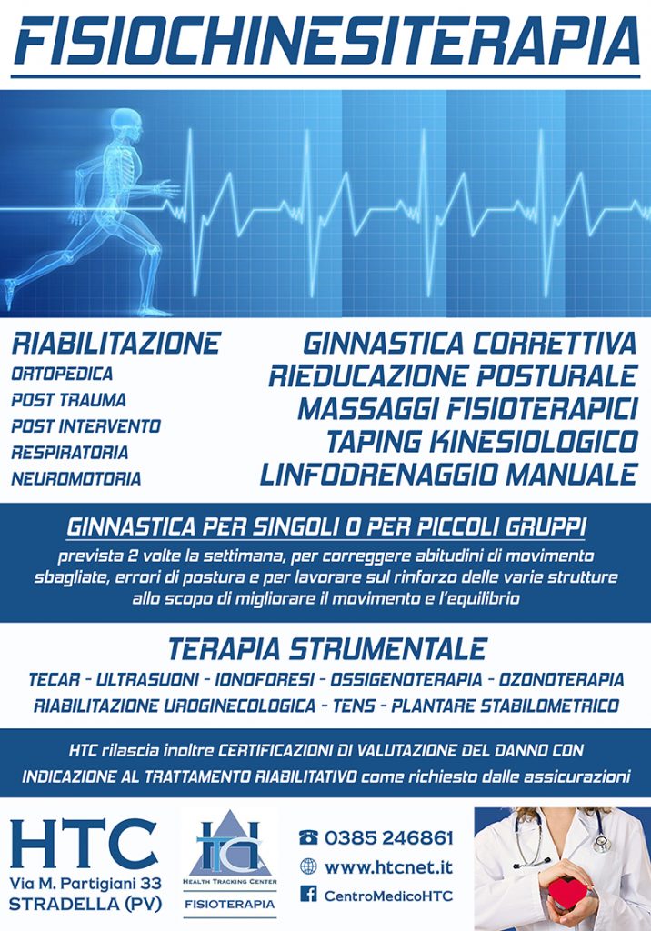 Fisioterapia, Fisiochinesiterapia, Riabilitazione, Ginnastica Correttiva, Rieducazione Posturale e molto altro!