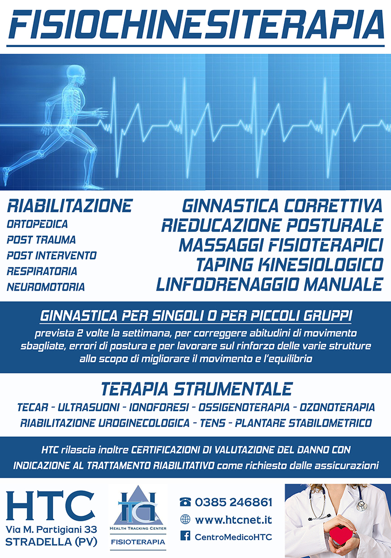 Fisioterapia, Fisiochinesiterapia, Riabilitazione, Ginnastica Correttiva, Rieducazione Posturale e molto altro!