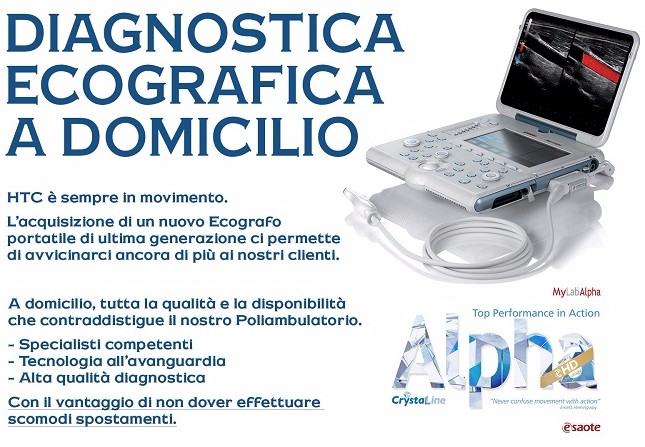 Arriva la Diagnostica Ecografica a Domicilio: specialisti competenti, tecnologia all'avanguardia e alta qualità diagnostica, direttamente a casa tua!