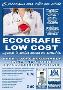 Ecografie Low Cost presso HTC - Centro Medico Ecografico di Stradella (PV)