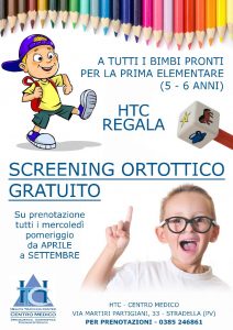 Screening ortottico gratuito HTC Centro Medico Stradella PV