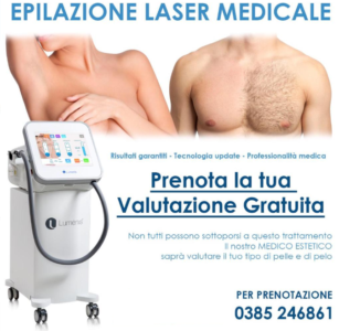 Epilazione laser medicale