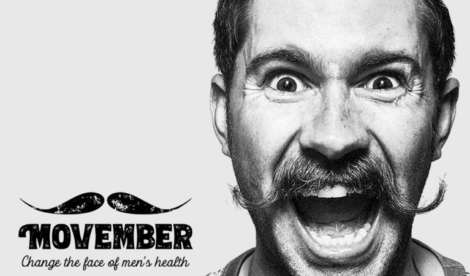 Movember Salute Maschile